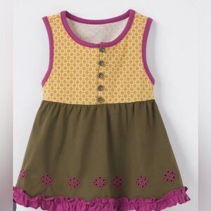 Matilda Jane Enchanted Garden Seabean Mixed Print Tank Top